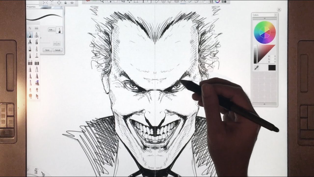 Artwork] I have been drawing DC villains for Inktober, : r/DCcomics